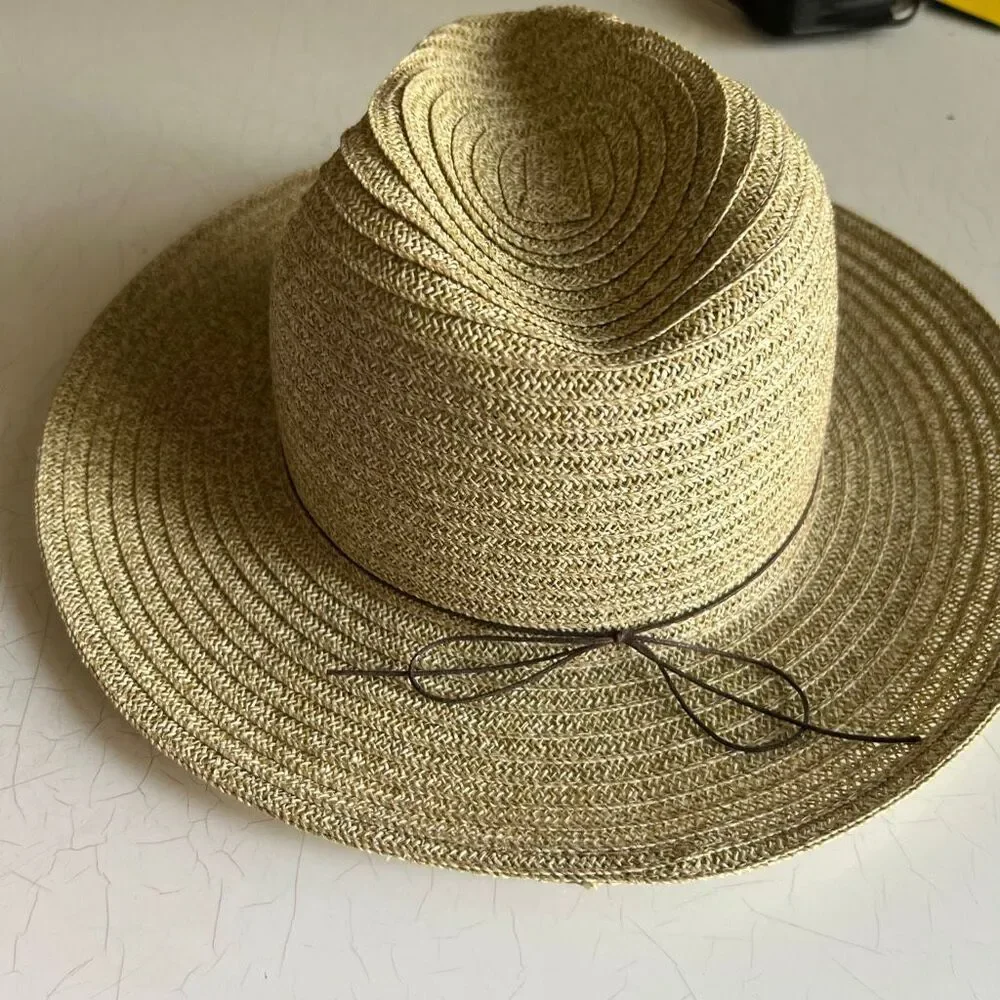 Panamá jack straw sun hat beaded on side